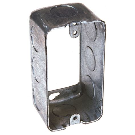 metal 1 gang box extension|adjustable electrical box extender.